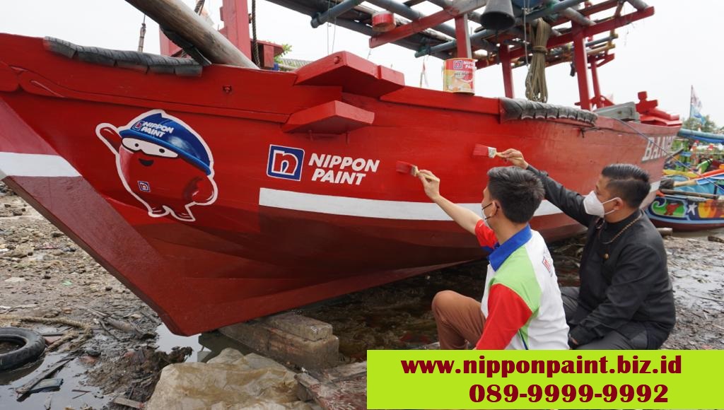 Cat Anti Karat Kapal Nippon Paint yang Tahan Air Laut dan Cuaca Ekstrem